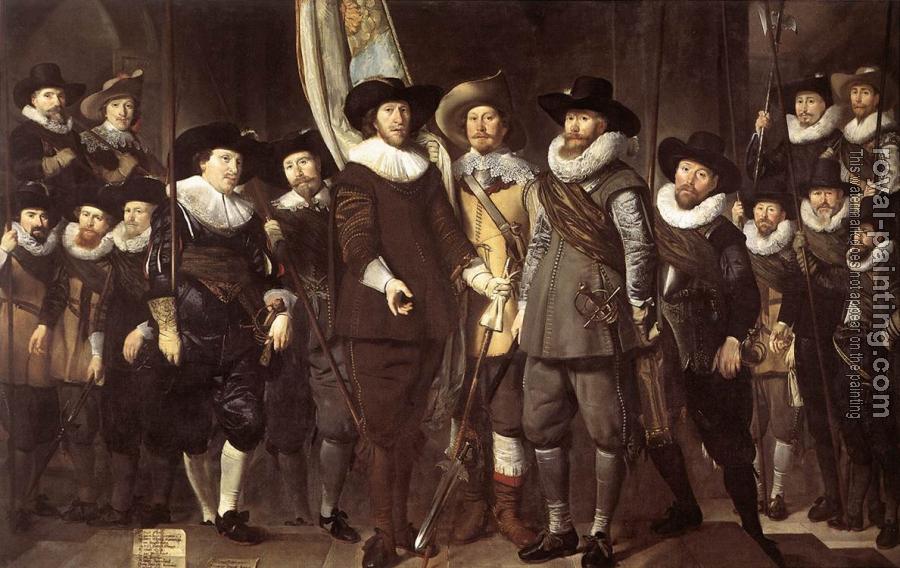 Thomas De Keyser : The Militia Company of Captain Allaert Cloeck